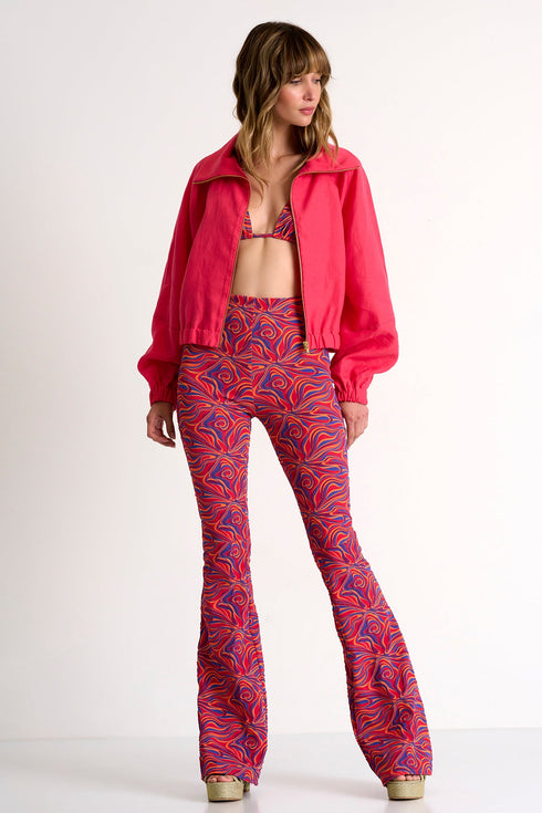 Shan Zoe Stylish Flared Pants - 42440-59-955